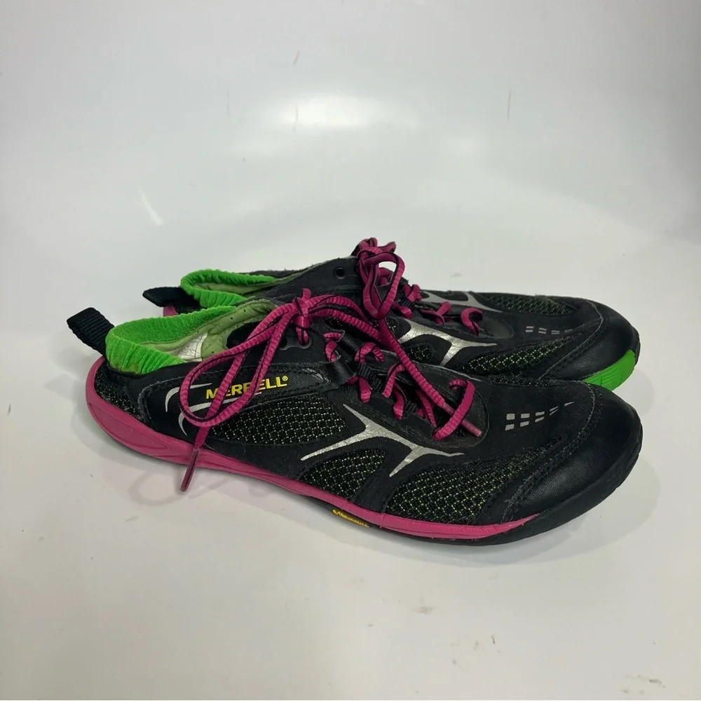 Merrell Dash Glove barefoot style shoes hiking‎ outdoor women’s size 7 black